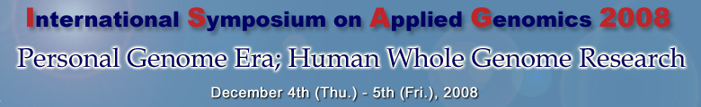 International Symposium on Applied Genomics 2008