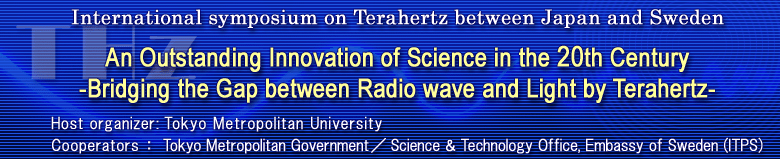 International symposium on Terahertz between Japan and Sweden